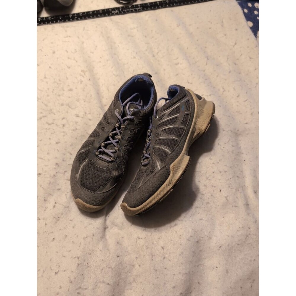 Ecco Biom Performance Train Natural Motion Womens Shoes Size 8/8.5 Gray Sneakers